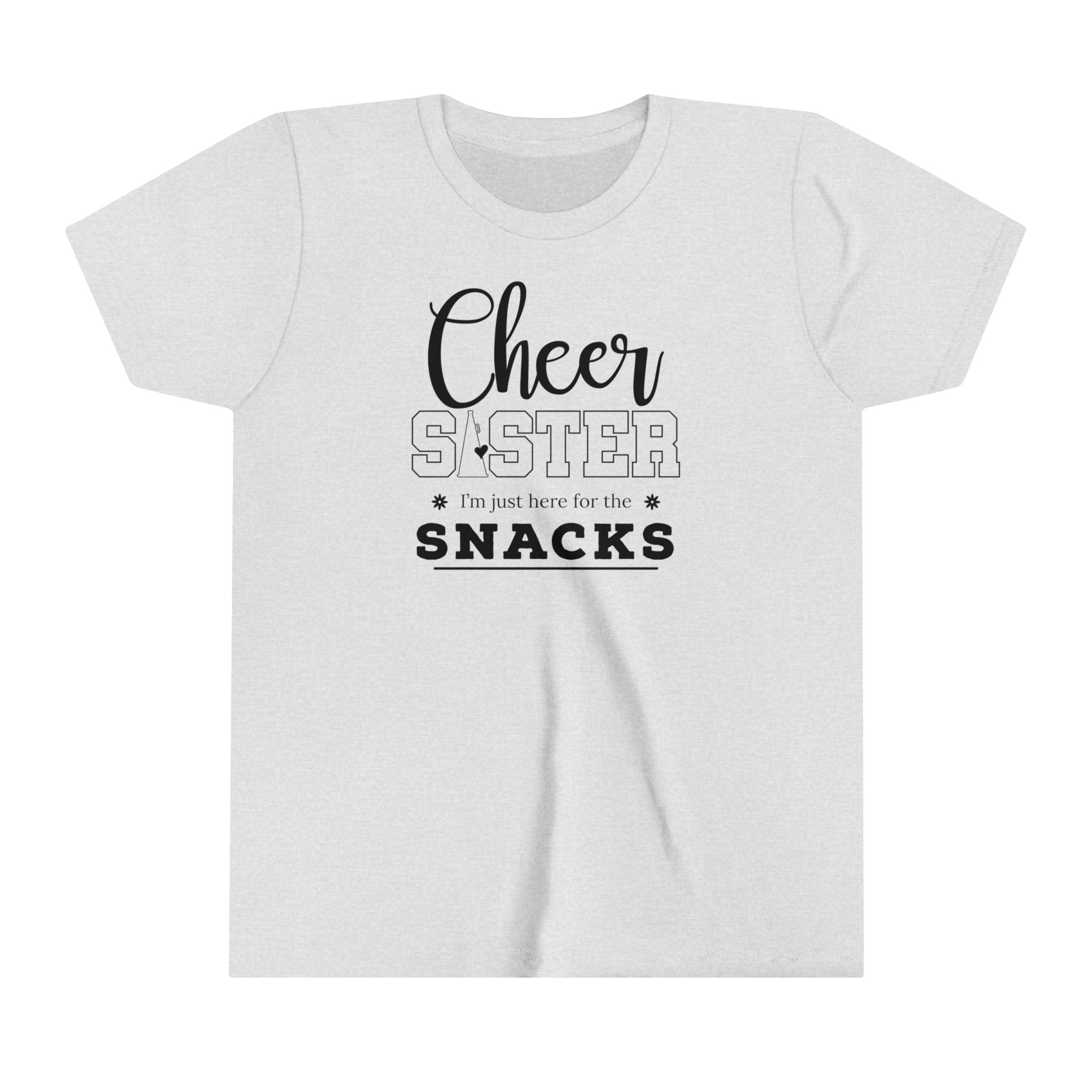 Cheer, Youth, Short Sleeve Tee, Sister 4 Snacks - Image 3