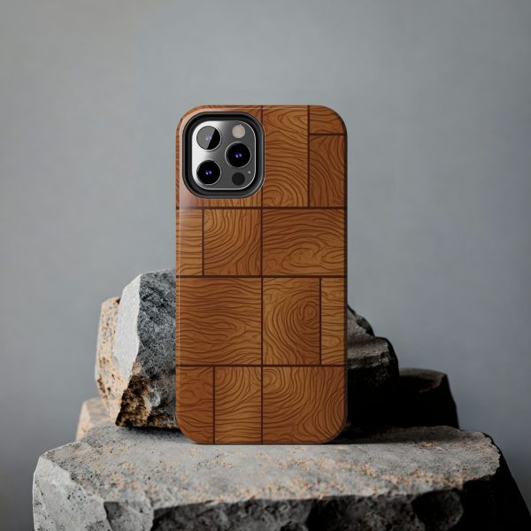 Iphone, Tough Phone Cases, Case-Mate, wood plank 5 - Image 46