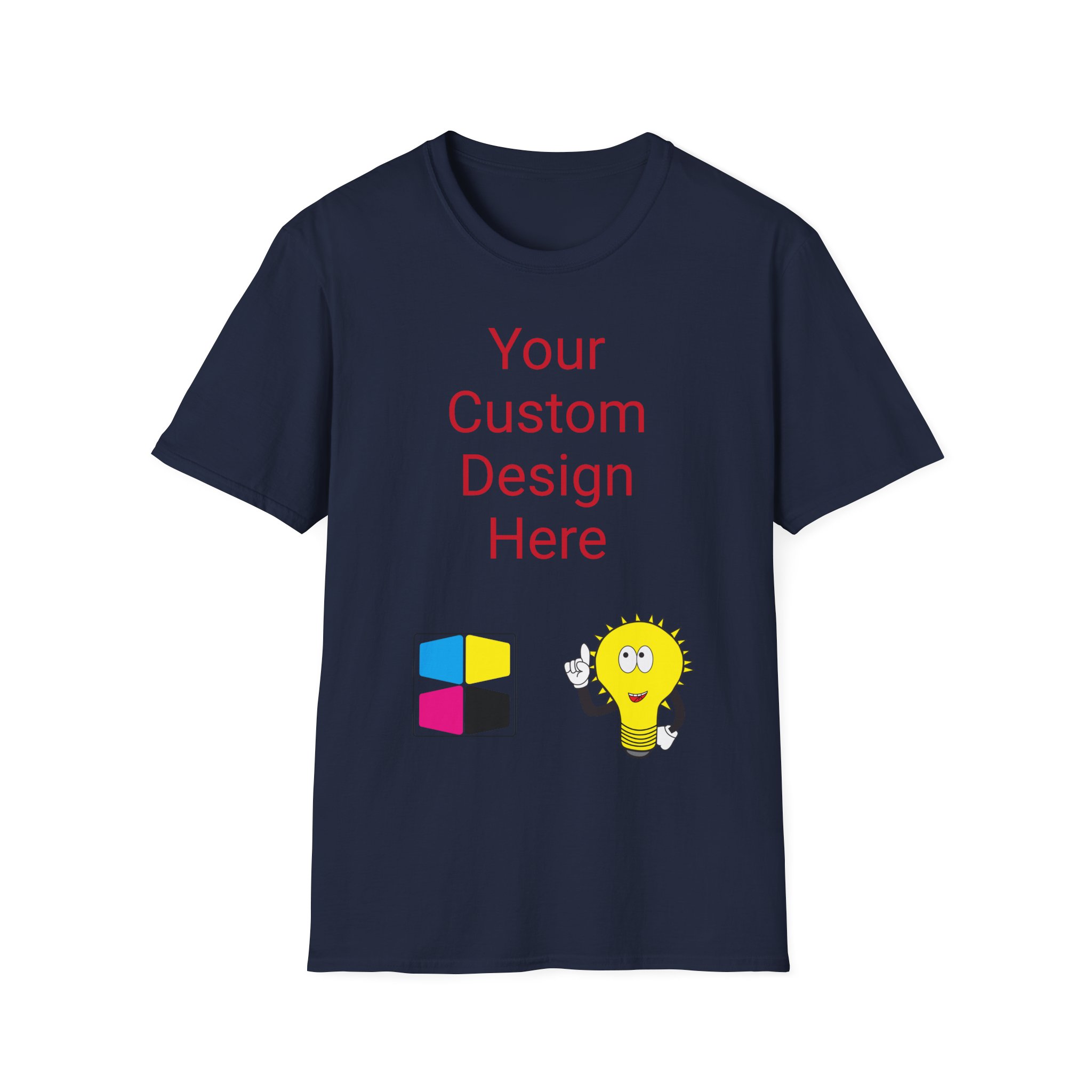 Custom Designed, Unisex Softstyle T-Shirt - Image 5