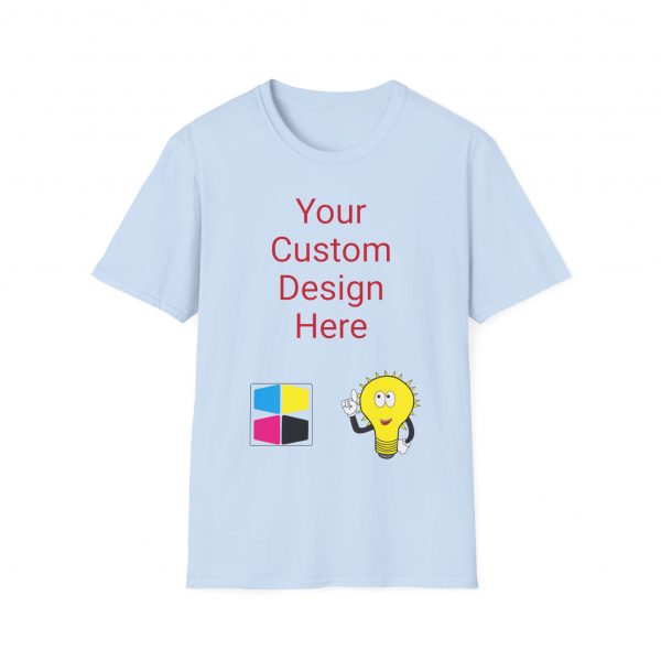 Custom Designed, Unisex Softstyle T-Shirt - Image 4