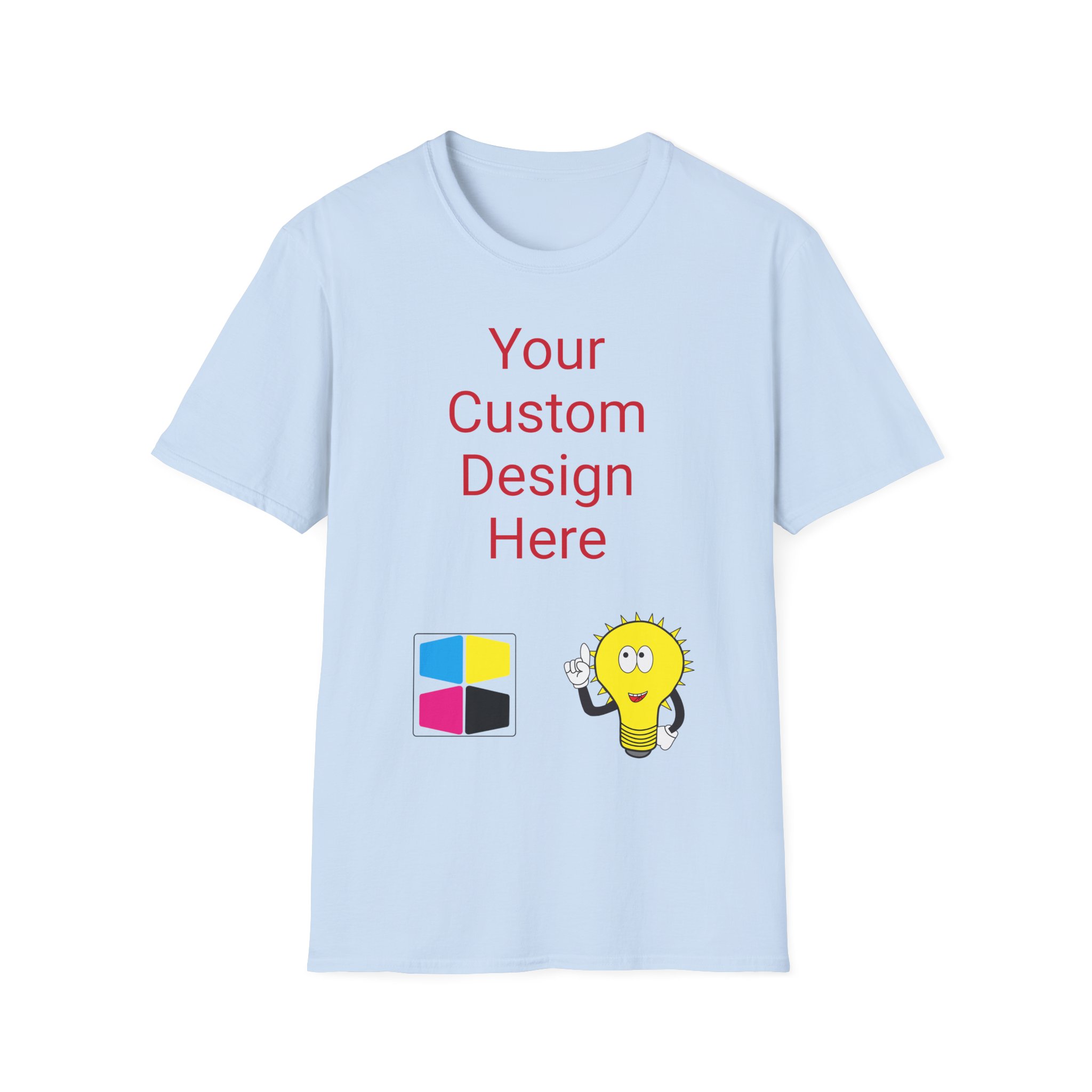 Custom Designed, Unisex Softstyle T-Shirt - Image 4