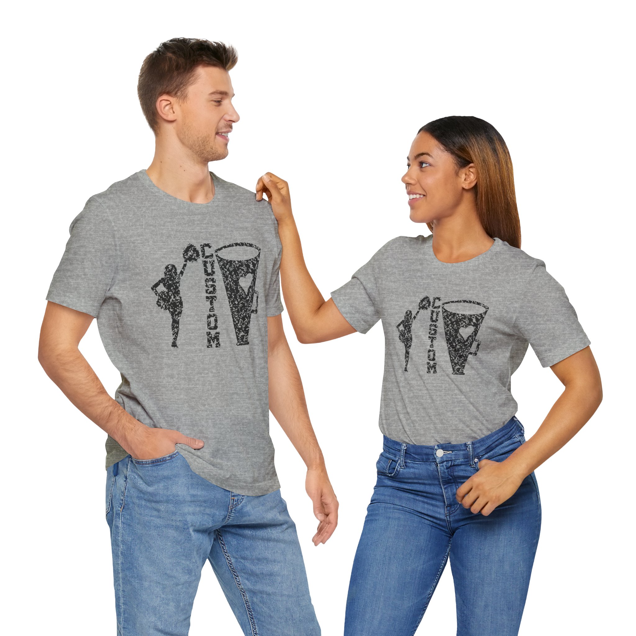 Cheer- Custom Text Distressed - Image 8