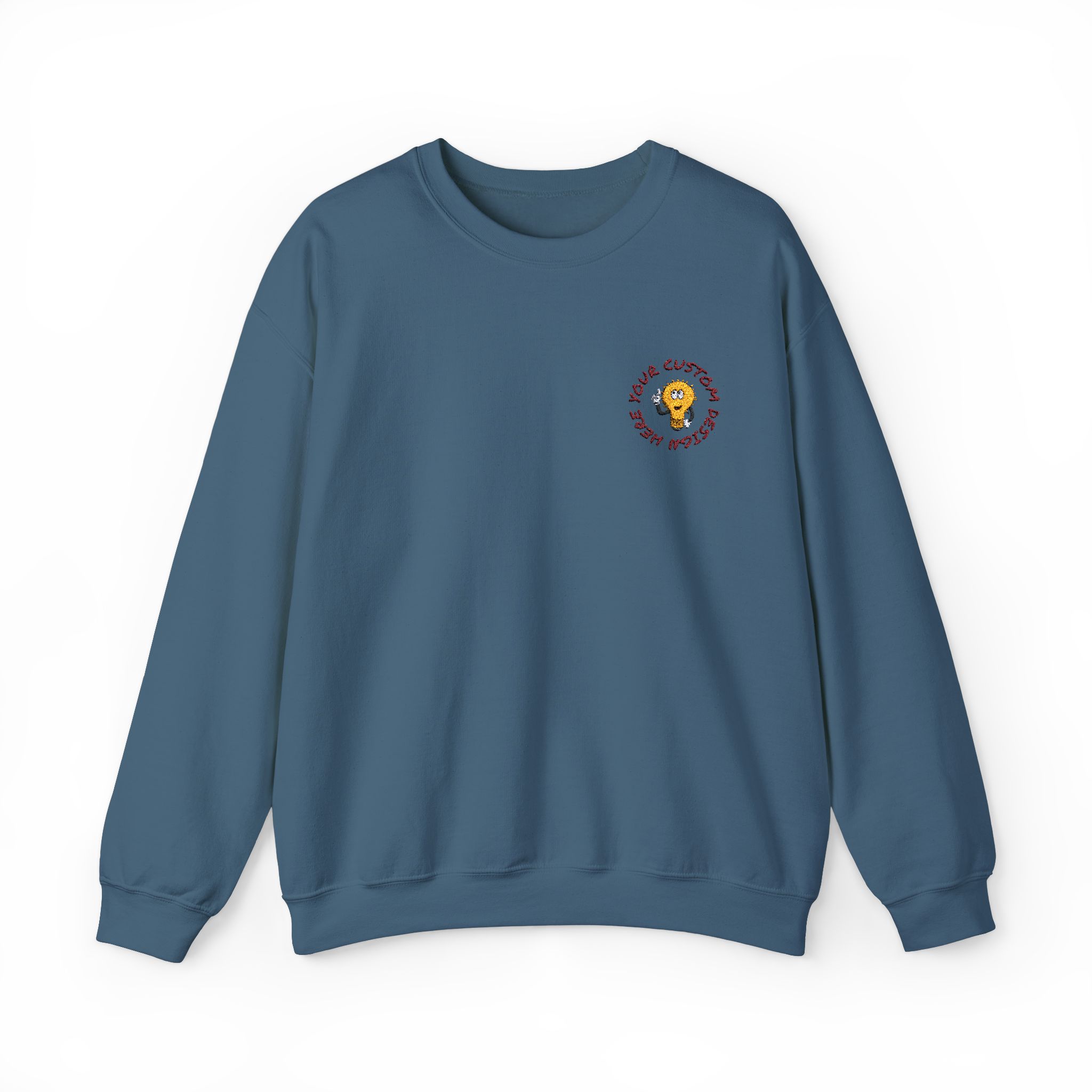 Custom Embroidered alt color 1,Unisex Heavy Blend™ Crewneck Sweatshirt - Image 11
