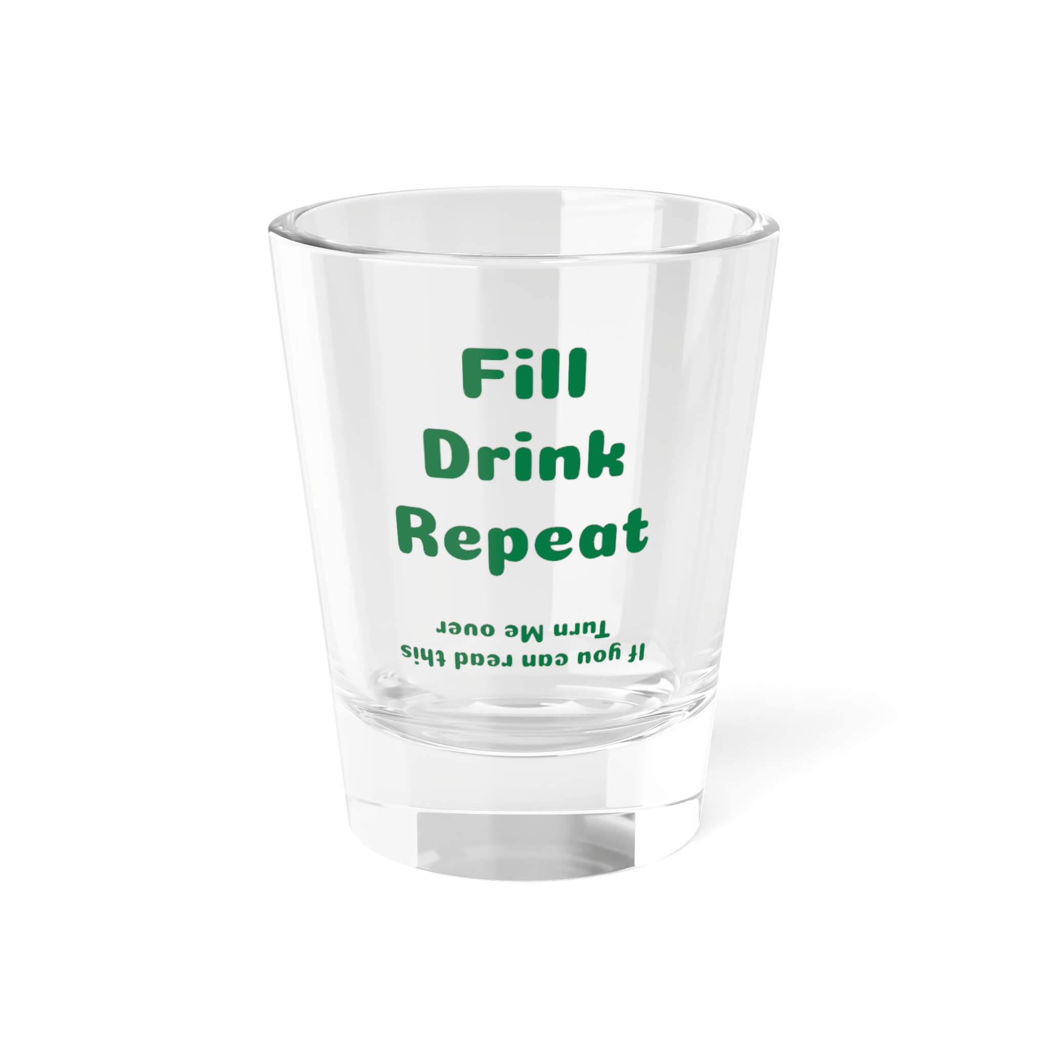 Shot Glass, 1.5oz, FDR, Custom text - Image 2