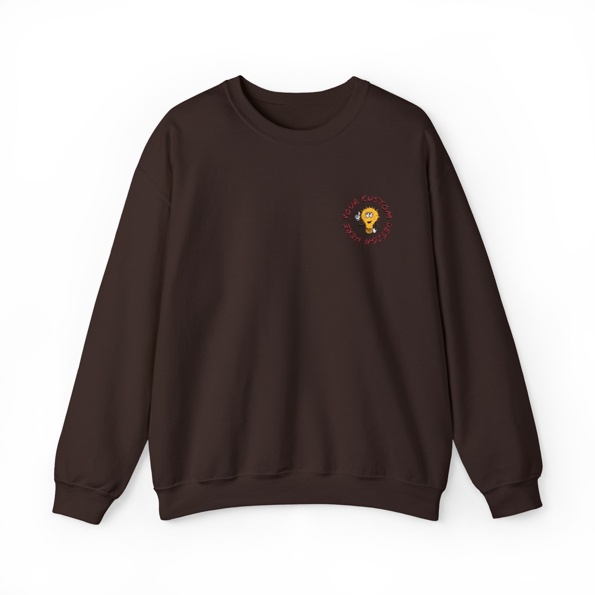 Custom Embroidery, Unisex Heavy Blend™ Crewneck Sweatshirt - Image 5