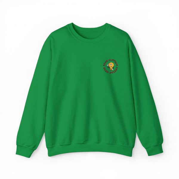 Custom Embroidered alt color 1,Unisex Heavy Blend™ Crewneck Sweatshirt - Image 3