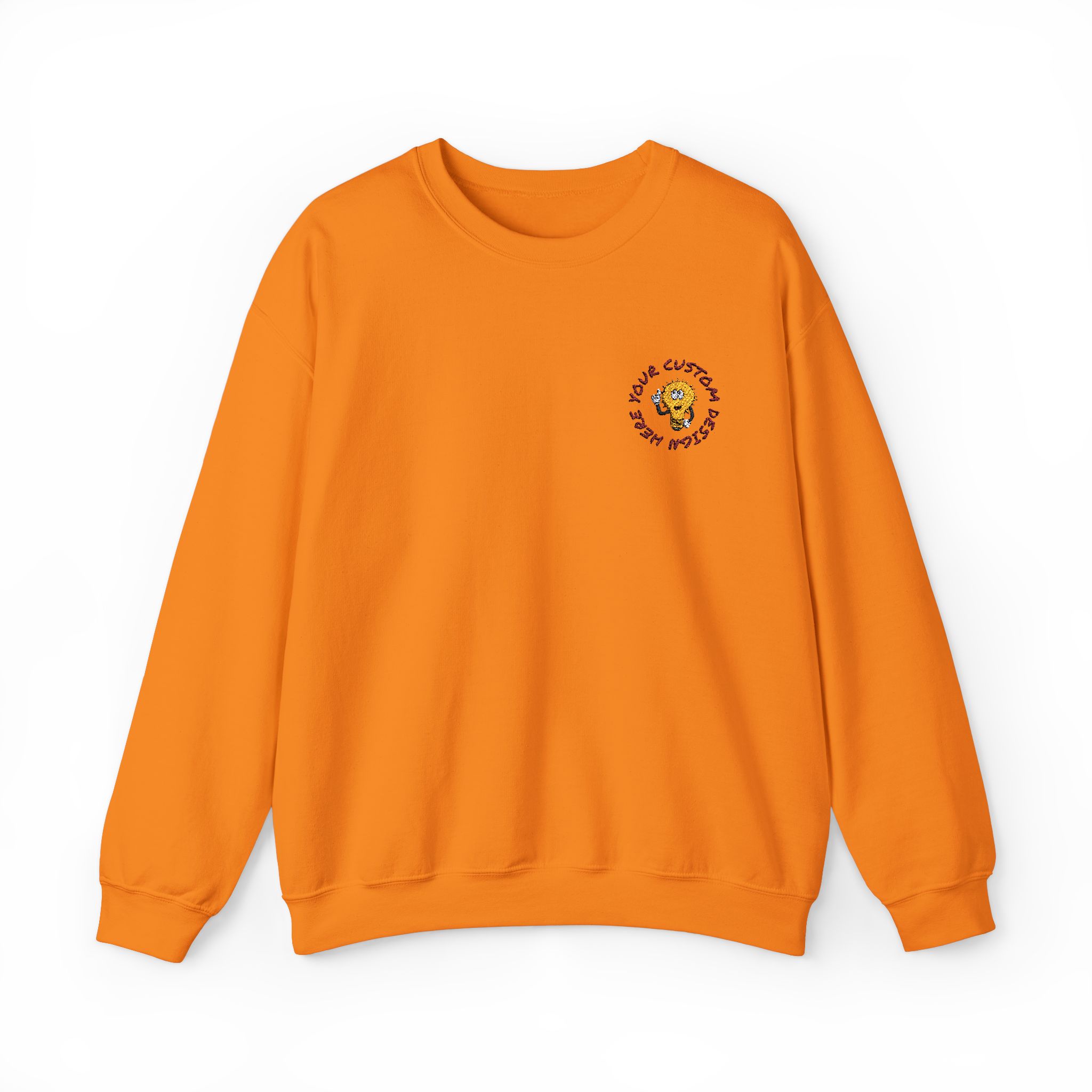 Custom Embroidered alt color 1,Unisex Heavy Blend™ Crewneck Sweatshirt - Image 7