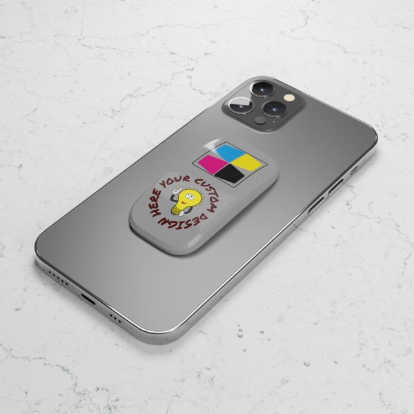 Phone Click-On Grip  With your custom design. - Image 4