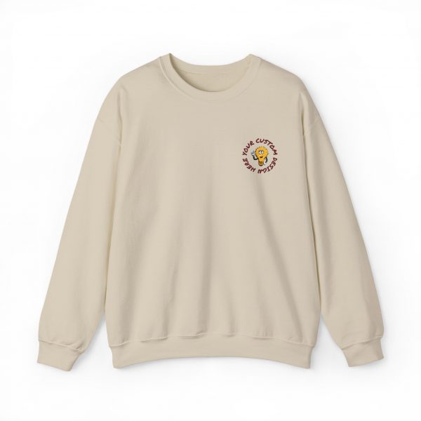 Custom Embroidered alt color 1,Unisex Heavy Blend™ Crewneck Sweatshirt - Image 8