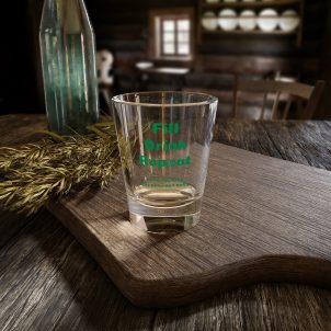 Shot Glass, 1.5oz, FDR, Custom text