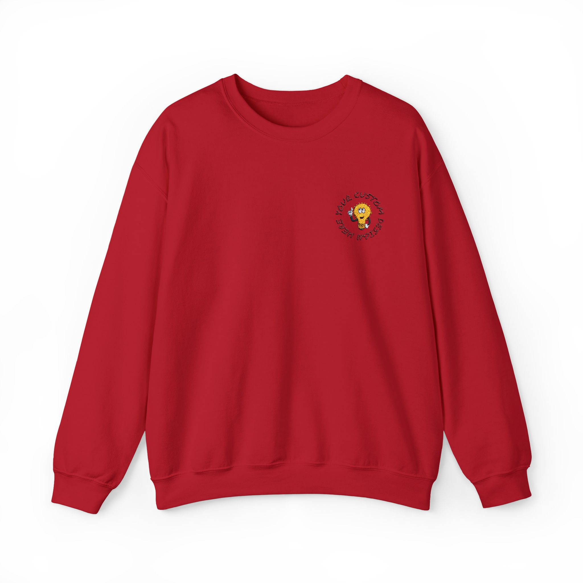Custom Embroidery, Unisex Heavy Blend™ Crewneck Sweatshirt - Image 12