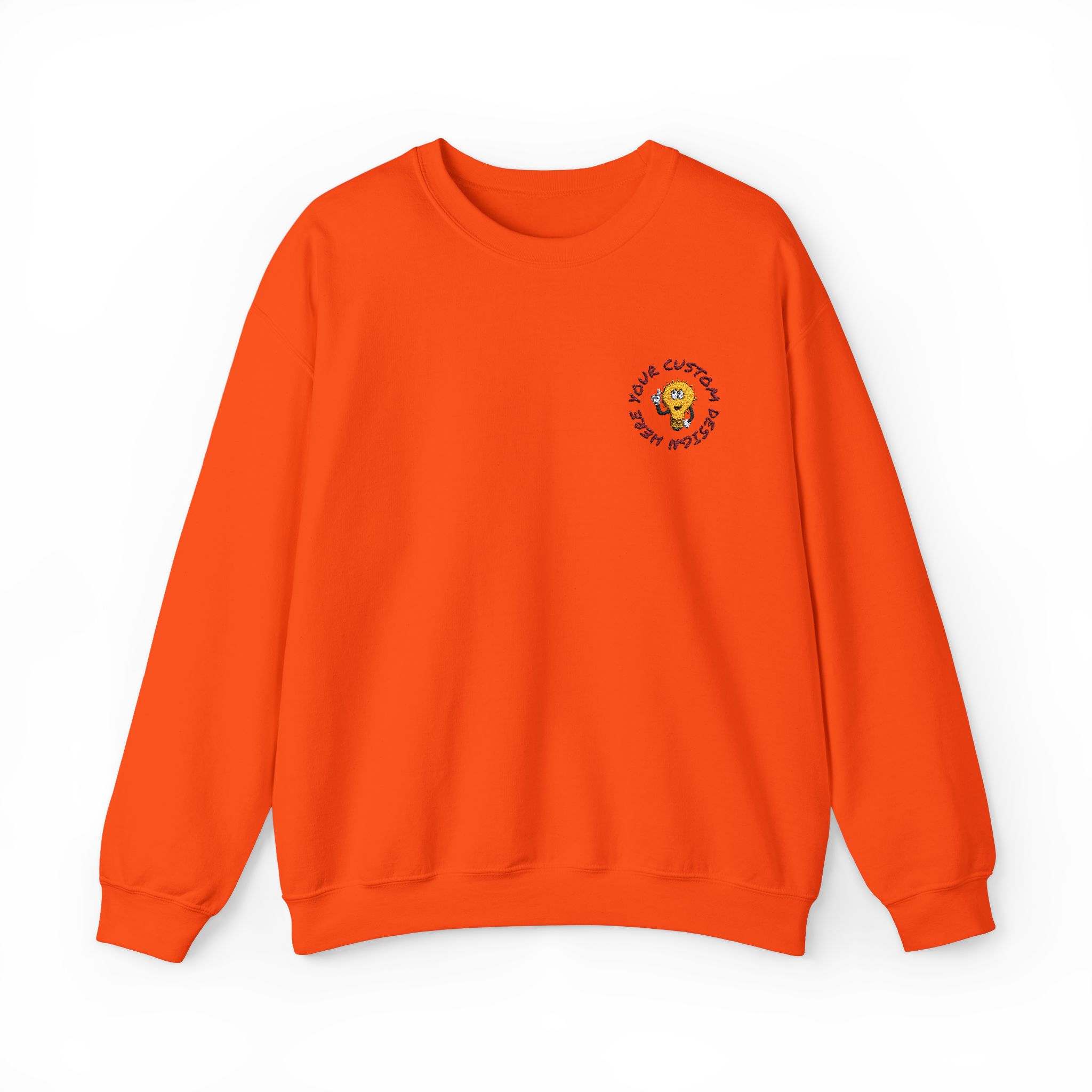 Custom Embroidered alt color 1,Unisex Heavy Blend™ Crewneck Sweatshirt - Image 6