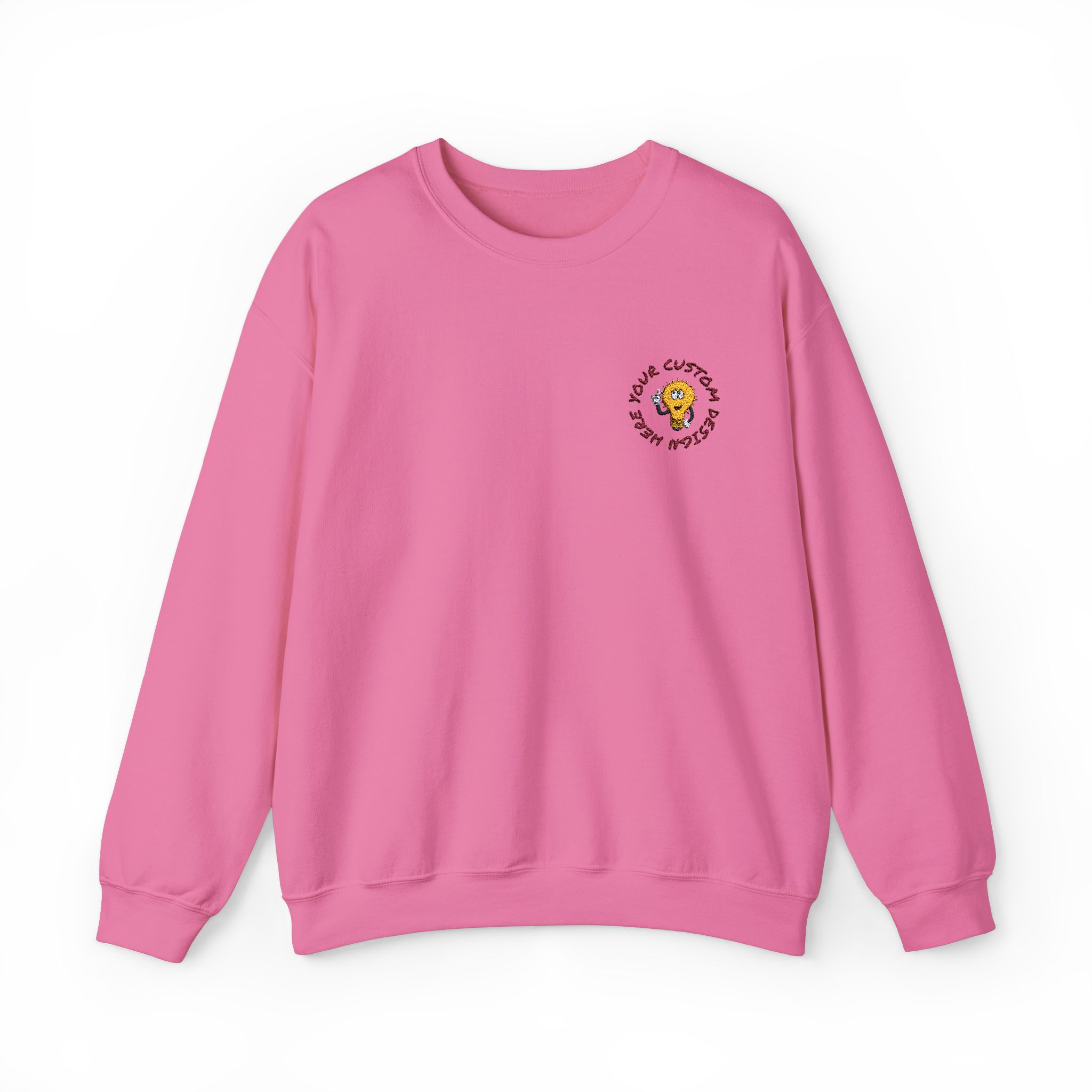 Custom Embroidered alt color 2,Unisex Heavy Blend™ Crewneck Sweatshirt - Image 4
