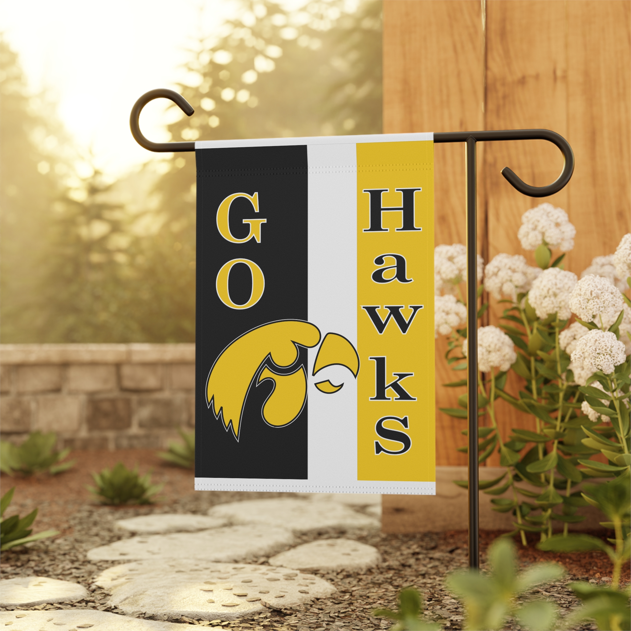 Go Hawks Garden & House Banner
