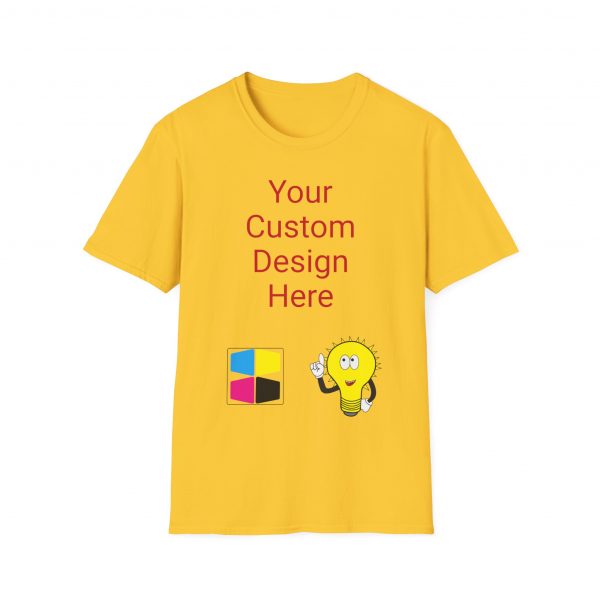 Custom Designed, Unisex Softstyle T-Shirt - Image 2