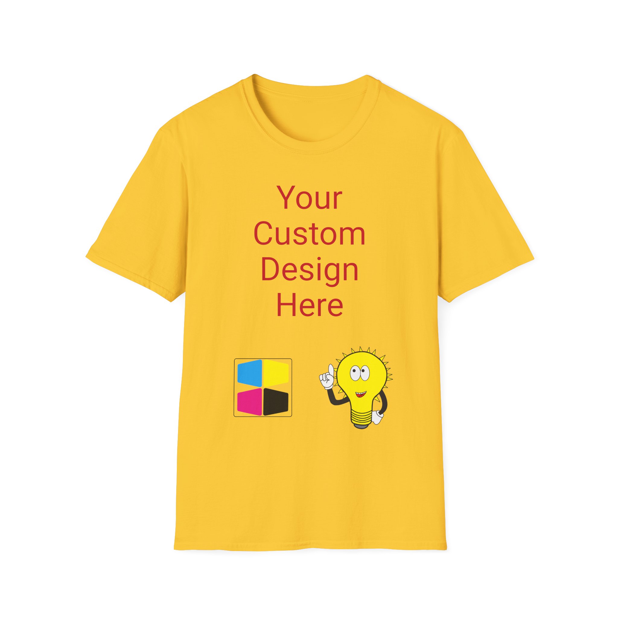Custom Designed, Unisex Softstyle T-Shirt - Image 2