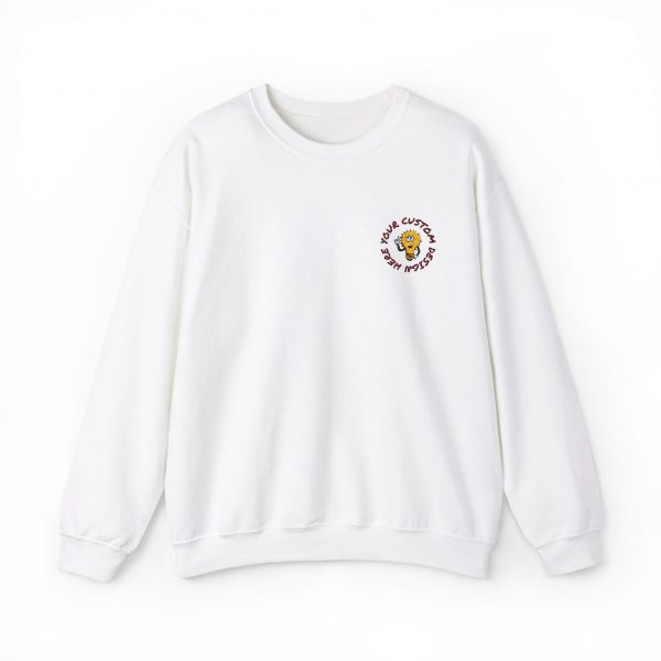 Custom Embroidered alt color 2,Unisex Heavy Blend™ Crewneck Sweatshirt - Image 5