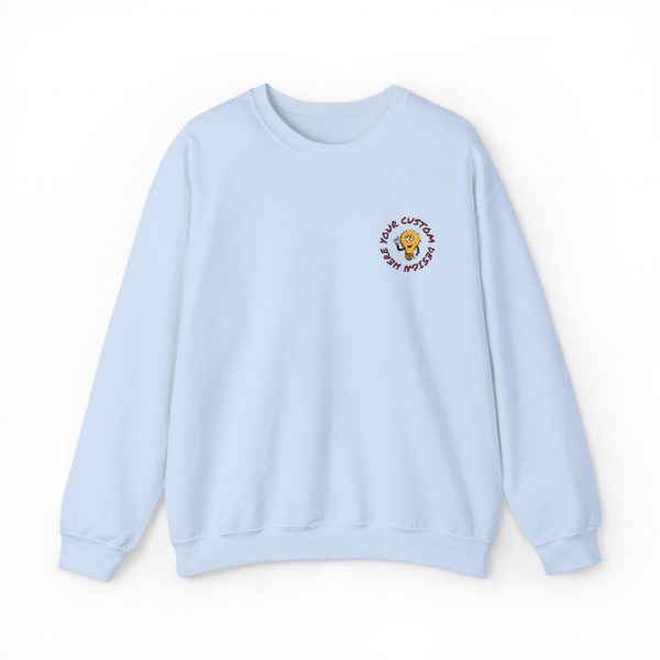 Custom Embroidered alt color 1,Unisex Heavy Blend™ Crewneck Sweatshirt - Image 4