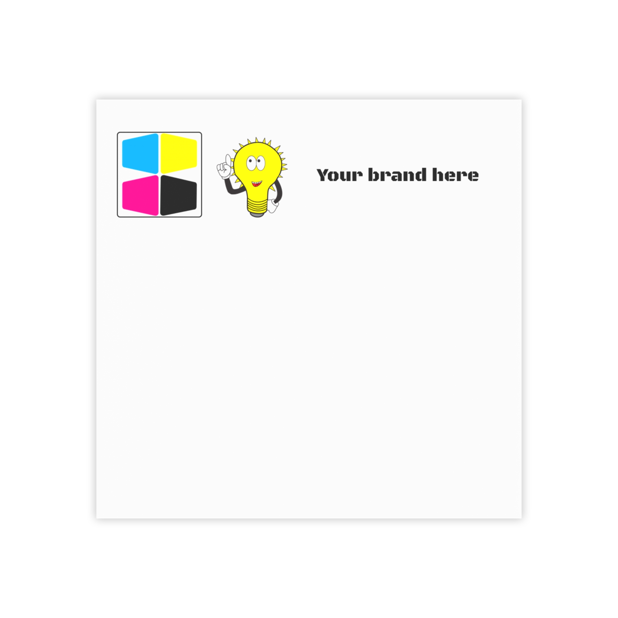 Custom Post-it® Note Pads, Custom Logo - Image 2