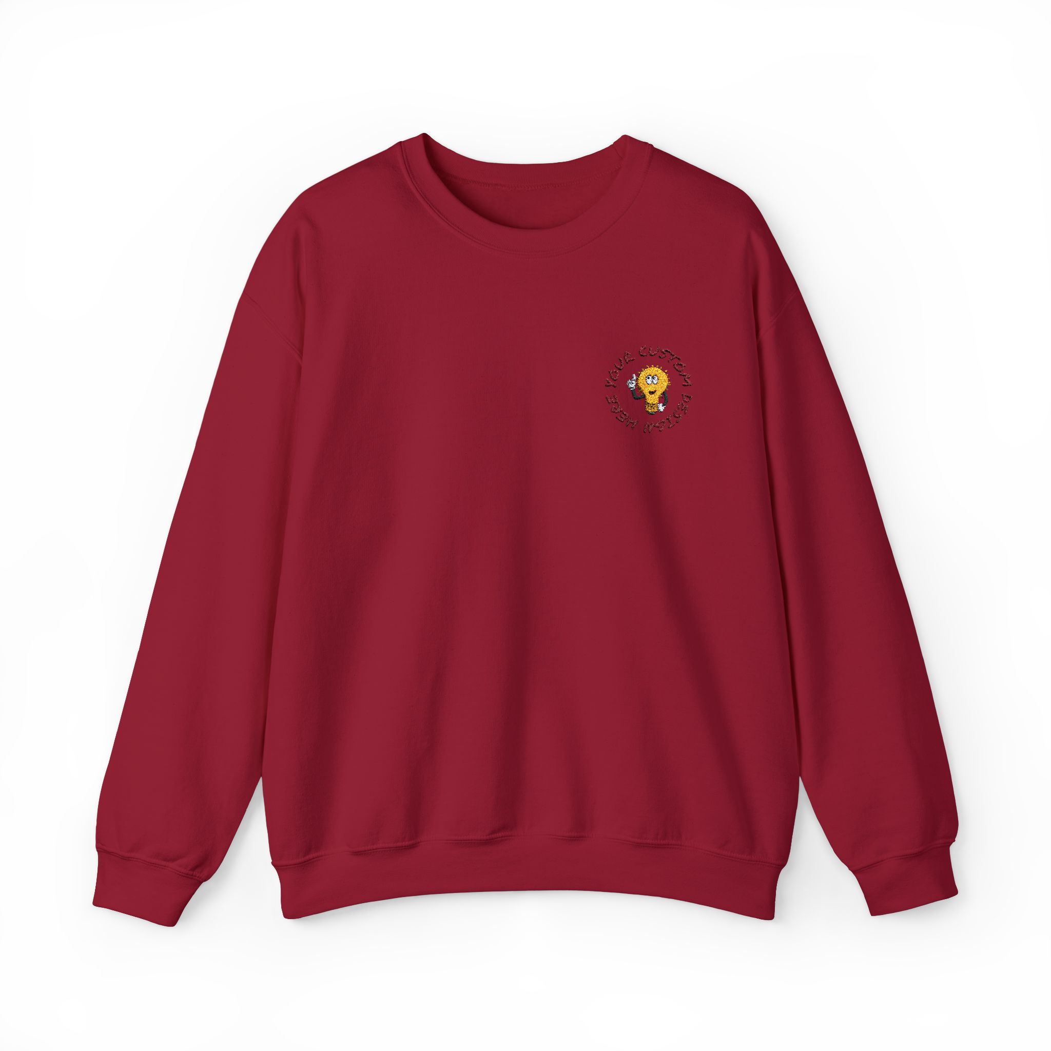 Custom Embroidery, Unisex Heavy Blend™ Crewneck Sweatshirt - Image 11