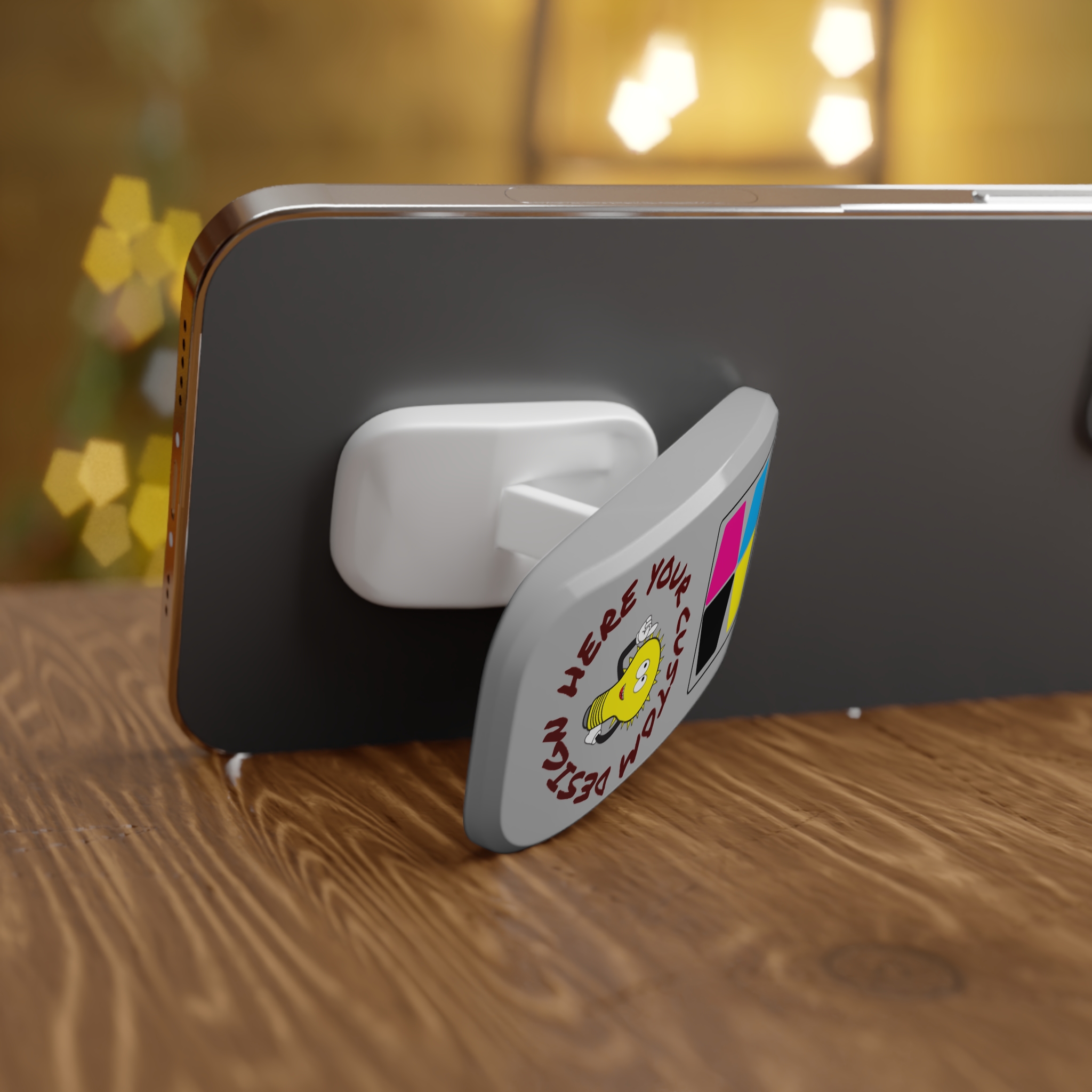 Phone Click-On Grip  With your custom design. - Image 3