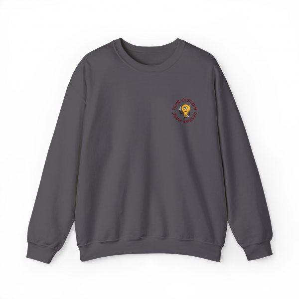 Custom Embroidery, Unisex Heavy Blend™ Crewneck Sweatshirt - Image 4