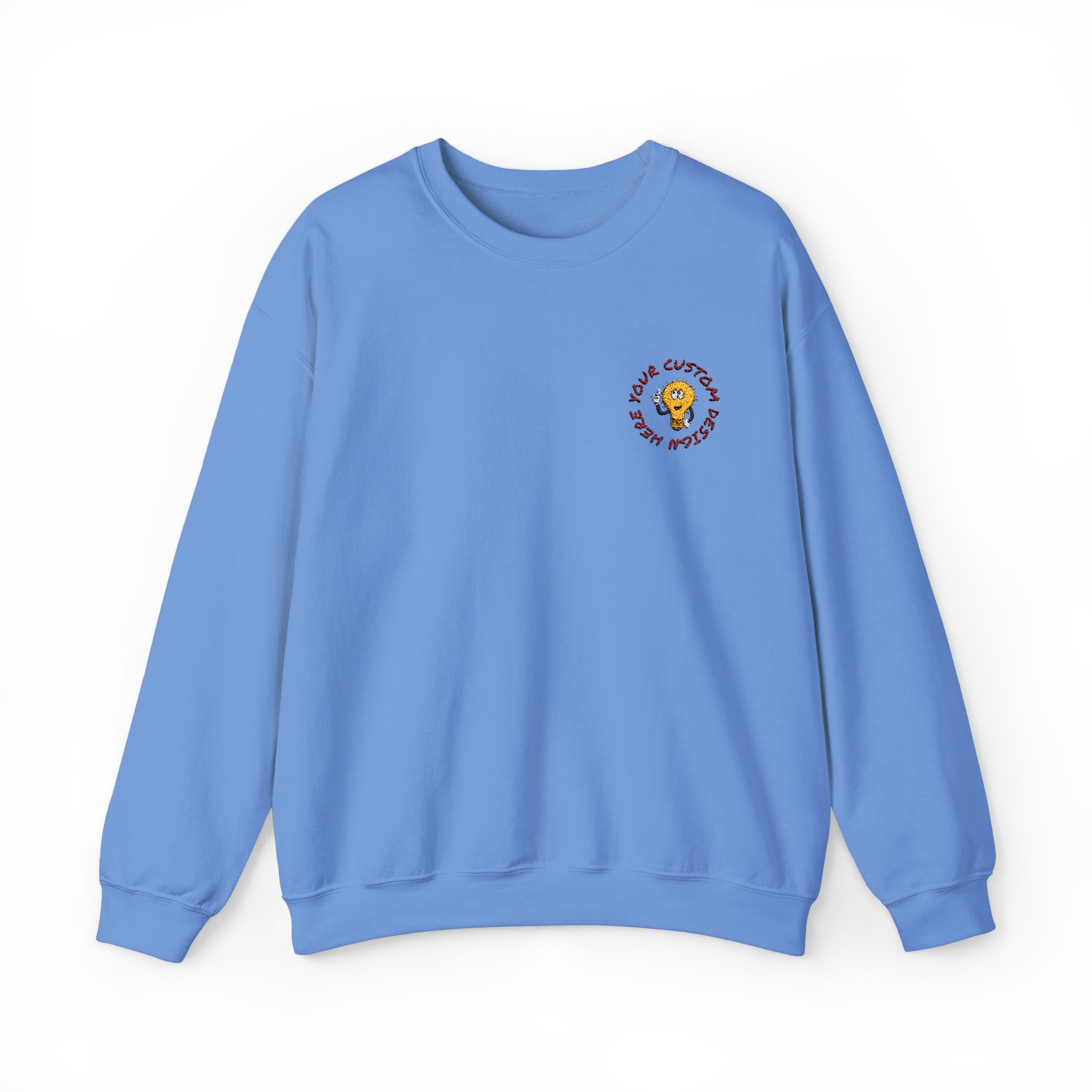 Custom Embroidered alt color 1,Unisex Heavy Blend™ Crewneck Sweatshirt - Image 2
