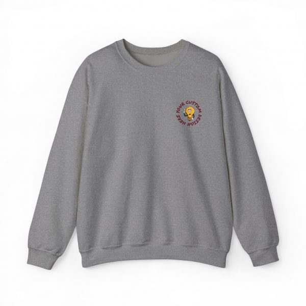 Custom Embroidery, Unisex Heavy Blend™ Crewneck Sweatshirt - Image 13