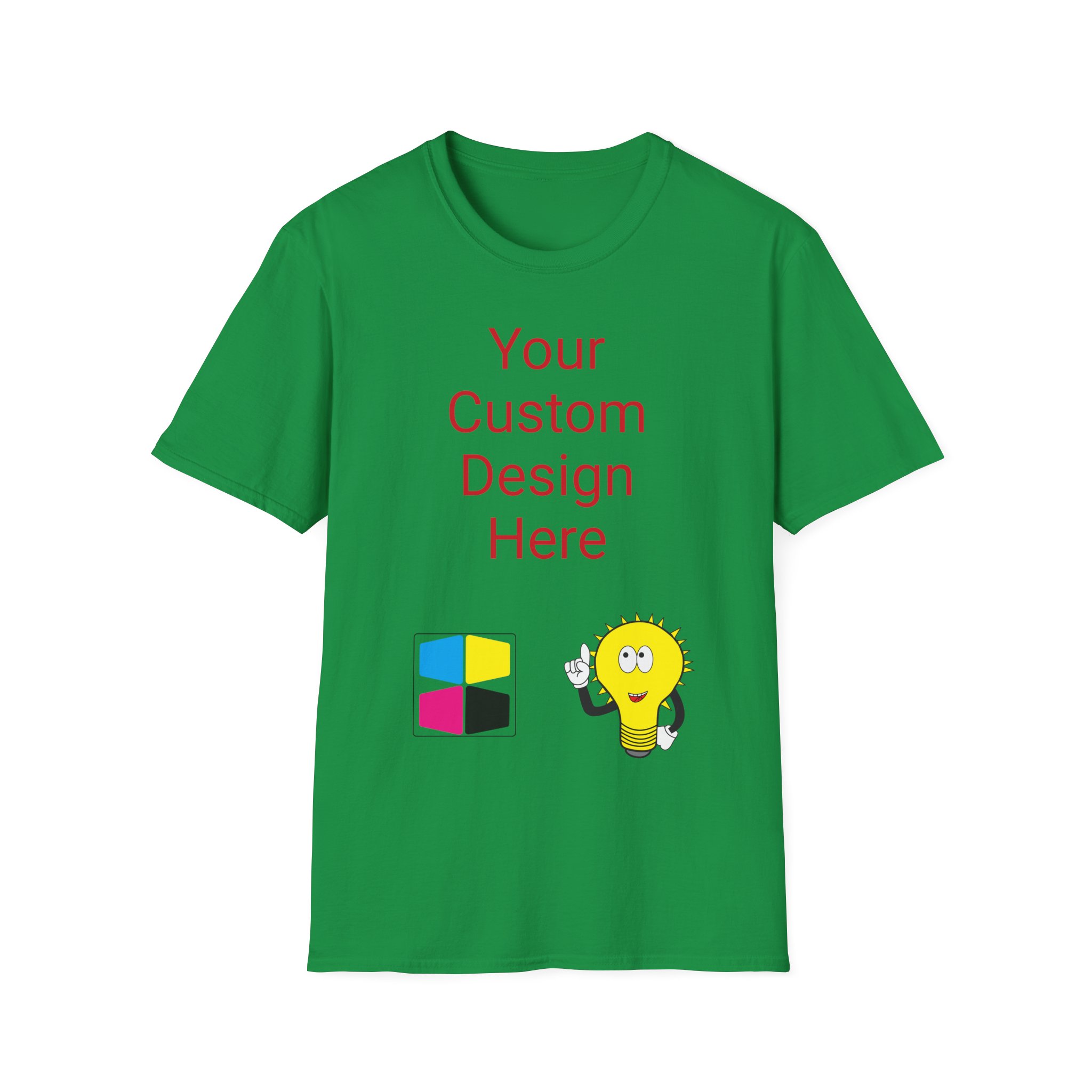 Custom Designed, Unisex Softstyle T-Shirt - Image 3
