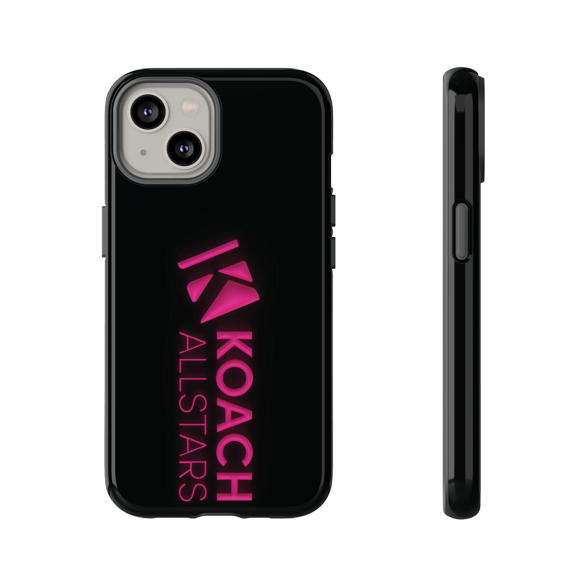 Koach pink,  Iphone, Samsung Tough Cases - Image 3