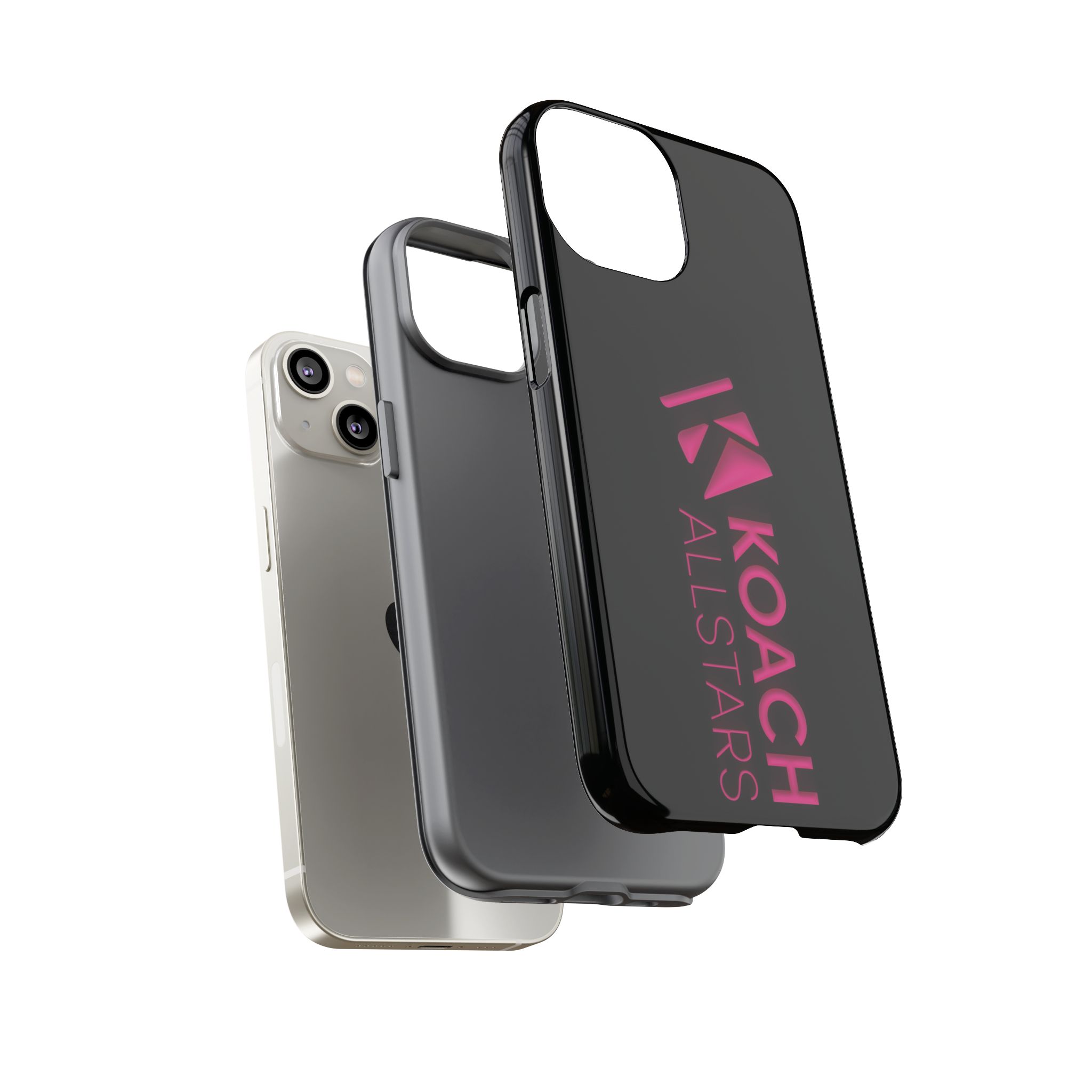 Koach pink,  Iphone, Samsung Tough Cases - Image 2