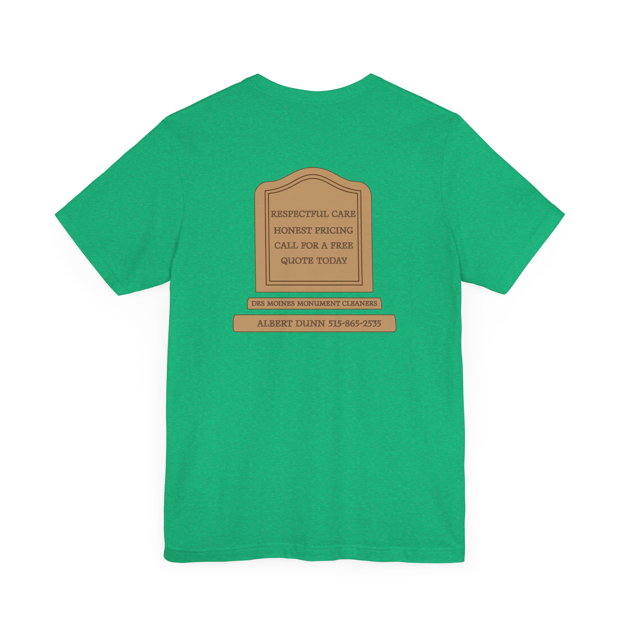 DSM Monument Unisex Jersey Short Sleeve Tee - Image 10