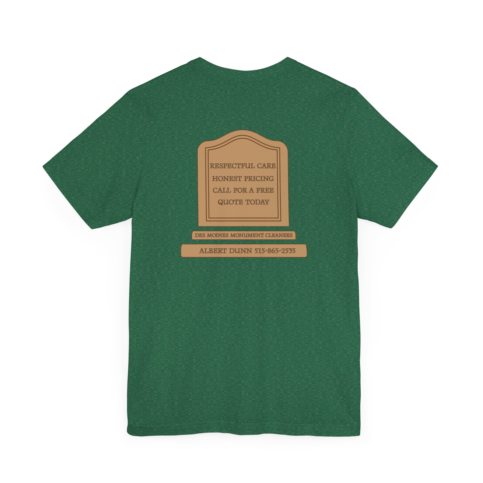 DSM Monument Unisex Jersey Short Sleeve Tee - Image 9