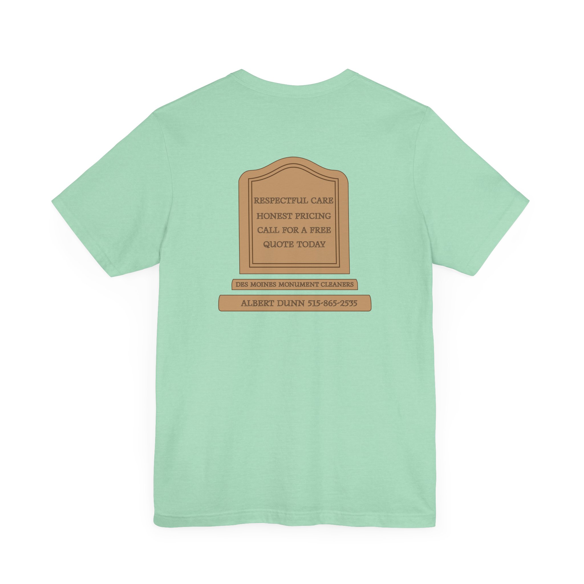 DSM Monument Unisex Jersey Short Sleeve Tee - Image 7