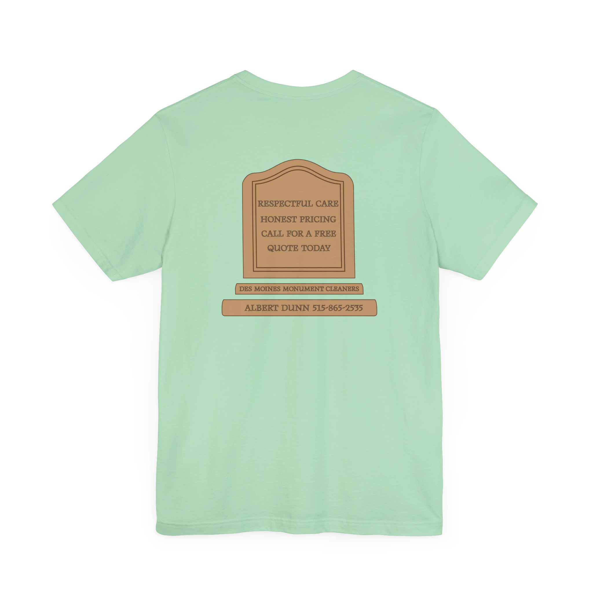 DSM Monument Unisex Jersey Short Sleeve Tee - Image 5